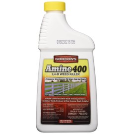 GORDON'S Amine 400 2,4-D Weed Killer, 1 Quart - 8141082