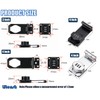 Litensh Household Cabinet Password Lock Hasp Locks Stainless Steel Combination