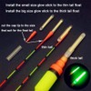 Glow Fever Bulk 100 PCS Night Fishing Float Fluorescent Glow