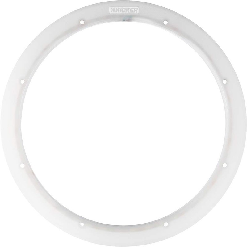 Kicker 47KLSR10 10" Weather Proof Led Lighted Speaker Ring, Single