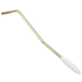 Murtenze 6MM Tremolo Arm Electric Guitar Tremolo, Whammy Bar with Tip Thread Metal Single Tremolo Arm for Squier Stratocaster Electric Guitar Tremolo System (Gold)