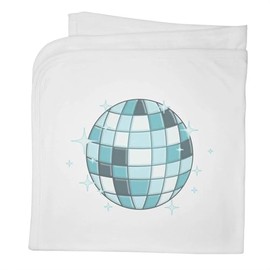 Azeeda 'Sparkling Disco Ball' Cotton Baby Blanket/Shawl (BY00039813)