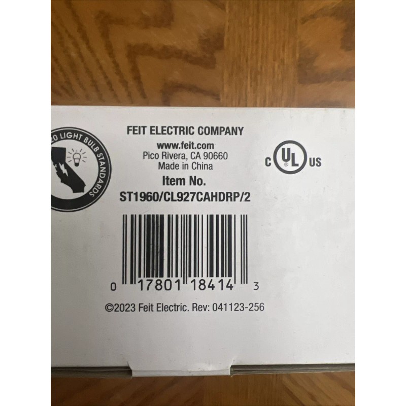 Feit Electric (2-Pk) Feit Electric E26 Vintage Edison LED Light