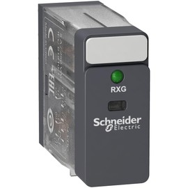 Schneider RXG23BD Plug-In Interface Relay RXG 2W 5A 24VDC with LED without Test Button