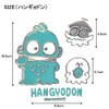 Sanrio Characters Embossing Sticker Emblem Sticker Car Sticker (Hankyodong)