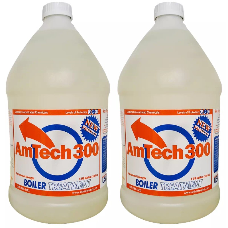 AH&S Amtech 300 Wood Boiler Water Treatment, Corrosion Inhibitor, 2