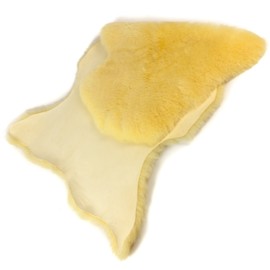 CleanSheep Sheepskin Medical Natural Shape Washable European Quality for Chair or Bed (Large 3.5+ Foot)