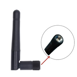 Antena Externa, Antena WiFi Externa 2.4G, Rosca Hembra SMA de Alta Ganancia 3DBI Pin Interno Antena de Señal Fuerte Sistemas Wi-Fi, Antena WiFi Externa