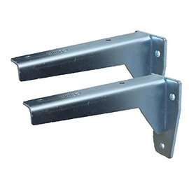 Sunload Shelf Support Heavy Duty L-Profile Console Galvanised Steel (2 x 120 mm)
