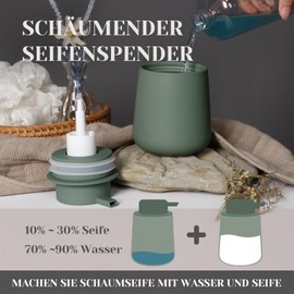 Bosilunlife Soap Dispenser (Green Foam)