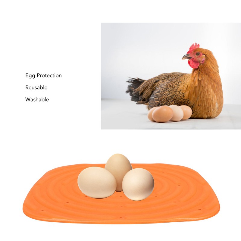 4PCS Chicken Nesting Pad Washable Nesting Box Pad Reusable Bedding