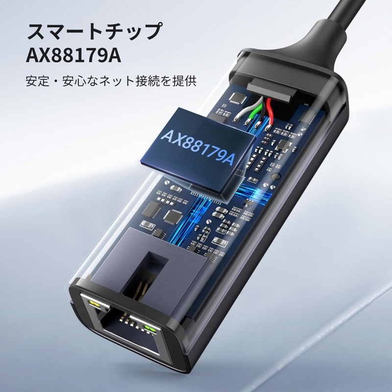 UGREEN USB LAN Adapter 1000Mbps High Speed Switch Wired LAN