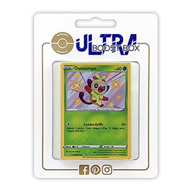 my-booster SWSH045-FR25-UB-SV004 Ouistempo (Chimpep) SV004/SV122 Secret Dazzling Myboost X Epée et Bouclier 4.5 Destinées Radieuses Box of 10 French Pokémon Cards