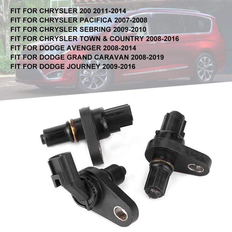 Transmission Sensor Kit, 3Pcs ABS Transmission Sensor Set Fit for