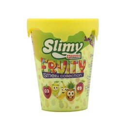 Slimy Fruity Original 80 g Play Clay Banana – The Fruity Slime, Funny Scented Play Slime for Children, Elastic Play Clay (from 3 Years)