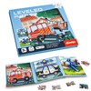 DRERIO Magnetische Puzzles Transportieren Educational Travel Toys, 12-16-20 Stück Learning
