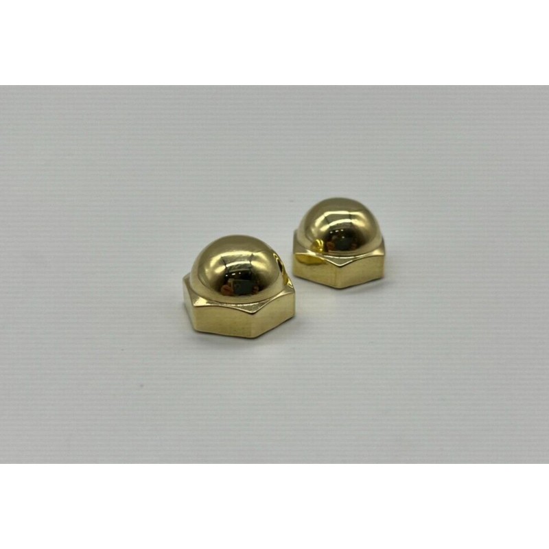 diycycleparts * POLISHED * DNA SPRINGER LOW BRASS TOP ACORN