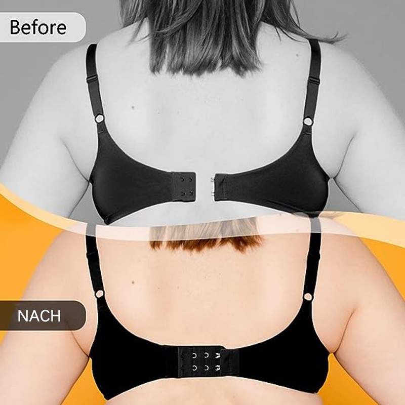 YUGUOLAN 3 Pieces Bra Extender, Bra Extension 2 Hooks, Bra