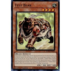 Test Bear - SUDA-EN018 - Ultra Rare - 1st Edition