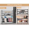 KEETDY 3-Tier Long Shoe Rack for Closet Metal Shoe Organizer