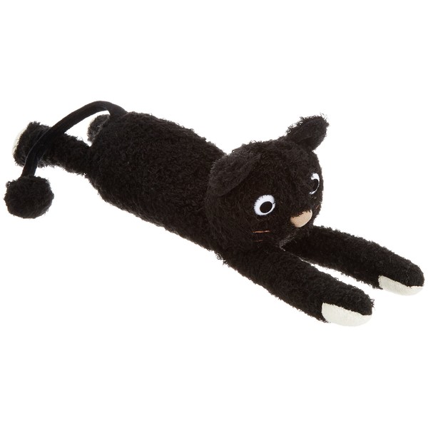 Cat, Three, a black stuffed length 43 cm