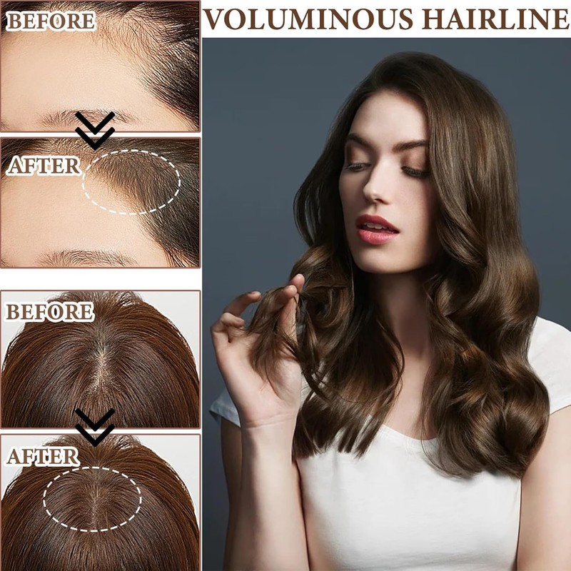 YOKNETIG Corrector de Raíces Polvo Marrón Claro – Cobertura Duradera