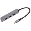 4in1 Hub TypeC to High Definition Multimedia Interface USB2.0 USB3.0