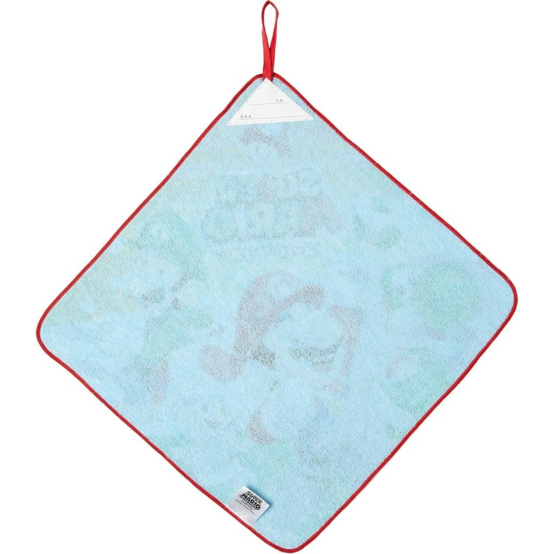 Marushin 4505001500 Loop Towel, Mario, Action Star, Character, Kindergarten, Kindergarten,