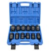 LLNDEI 3/4 inch Drive Impact Socket Set, 12 Piece Heavy