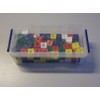 100 plug-in cubes 5 colours (red, yellow, green, blue, white)