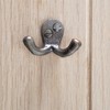 Hammer and Tongs - Double Coat Hook - W50mm x