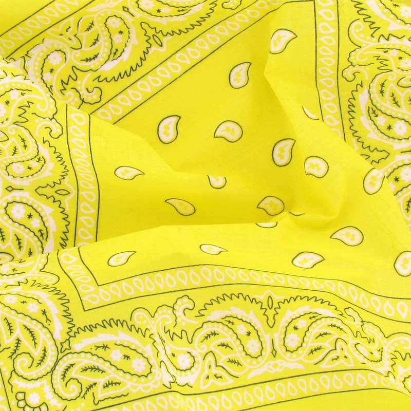 Laciteinterdite Set of 3 Paisley Bandanas for Men and Women,
