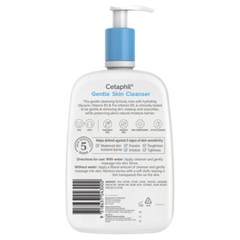 Cetaphil Gentle Skin Cleanser for Face & Body Care 1 Litre