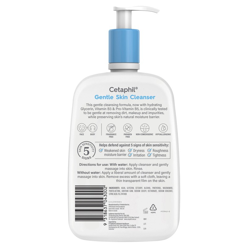 Cetaphil Gentle Skin Cleanser for Face & Body Care 1