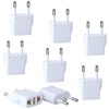Inovat 8 PCS American USA to European Outlet Plug Adapter(Upgrade
