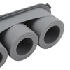 Hollow Cylinder Ice Cube Tray Quick Release Silicone High Low
