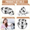 Mimorou 20 Pack 304 Stainless Steel Bowls Set