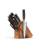 Yatoshi 9 Piece Block Set - Pro Kitchen Knife Set