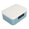 9L Capacity Lockable Storage Trunk for Files Document Organizer Double