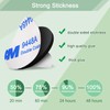 80 Pcs Double Sided Foam Tape- Black Waterproof Self Adhesive