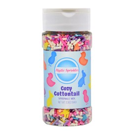 Mystic Sprinkles Easter Sprinkle Mixes (Cozy Cottontail Sprinkle Mix 3.3oz)