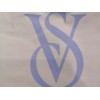Victoria's Secret Lavender Accent Logo Canvas Tote Book Bag with
