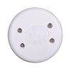 Foot Switch with Screw Contacts 1 Pin 2A 250V White