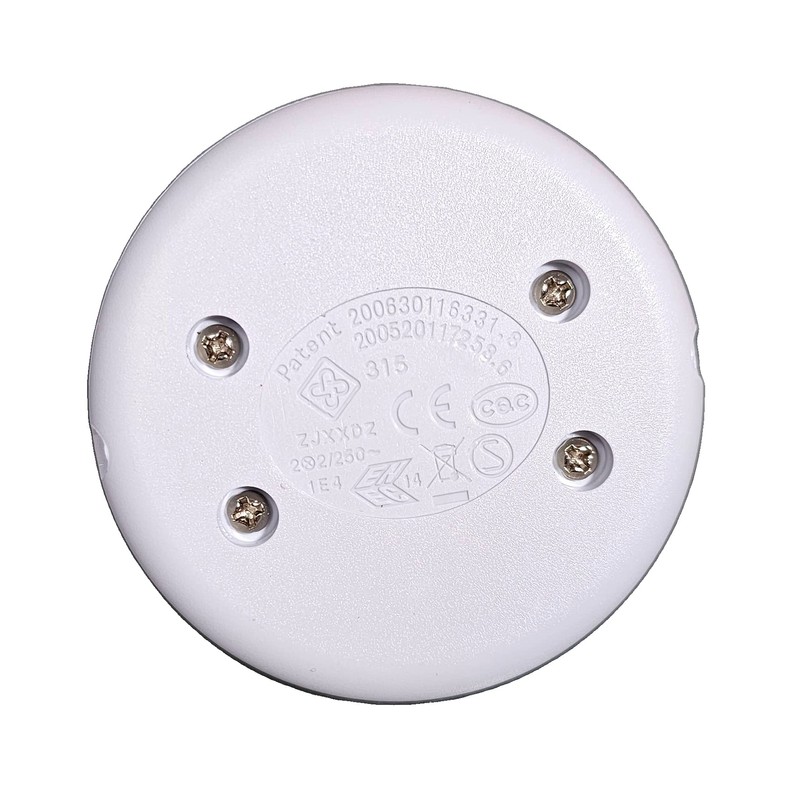 Foot Switch with Screw Contacts 1 Pin 2A 250V White