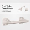 Pfister Bruxie Toilet Paper Holder, Bathroom Tissue Roll Holder, Wall-Mounted,