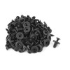 sourcing map 50pcs 6mm Plastic Push Type Rivet Bumper Pin
