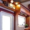 Facon LED 12V RV Puck Light Single Dome Cabinet Light,
