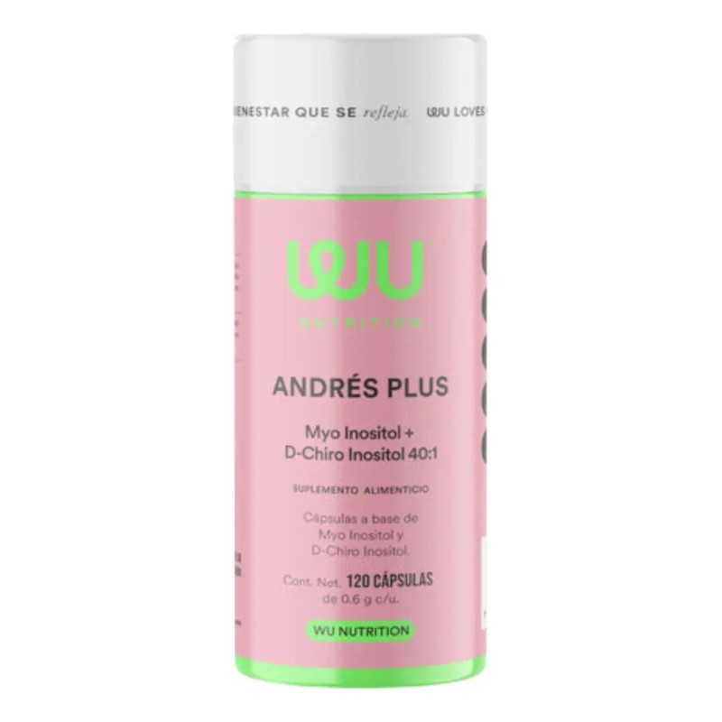 Suplemento Cápsula Nutrition Suplementos Myo Inositol Chiro Andrés Plus 130g