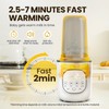 Baby Bottle Warmer, Warms Baby Feeds to Body Temperature in