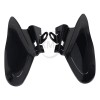Unbranded Motorcycle Black Saddle Shield Heat Deflectors Fit For Indian